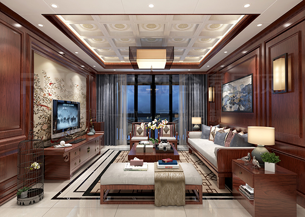 這樣的客廳吊頂太驚艷，不服不行！